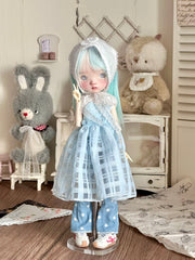 Nostalgic Summer Blythe BJD Set - Handmade Doll Clothes - ToastDoll
