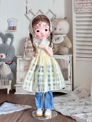 Nostalgic Summer Blythe BJD Set - Handmade Doll Clothes - ToastDoll