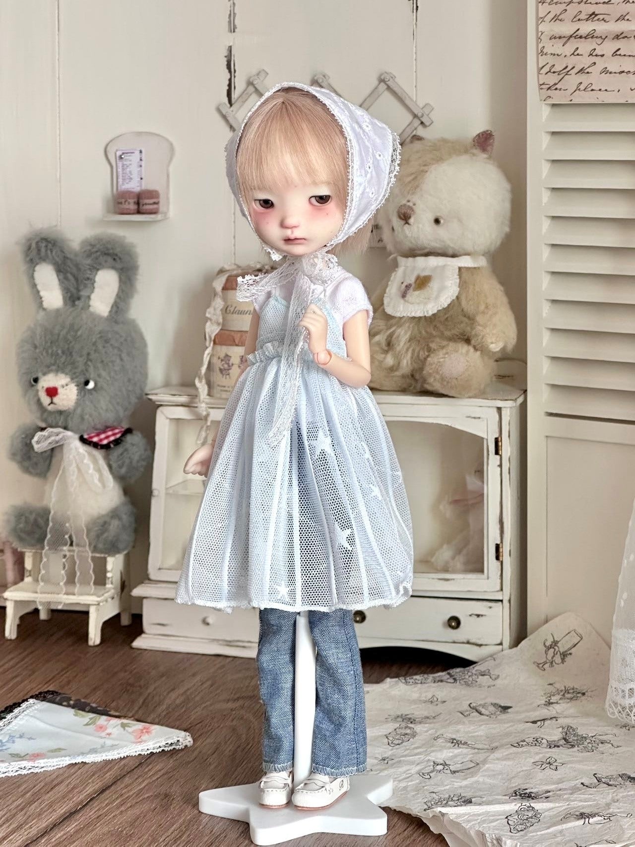 Nostalgic Summer Blythe BJD Set - Handmade Doll Clothes - ToastDoll