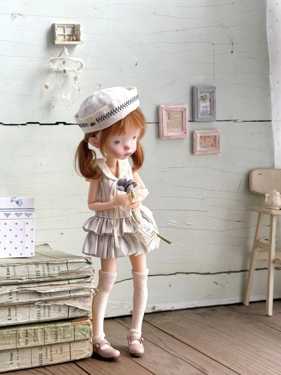 Summer Sailor BJD Outfit | ToastDoll