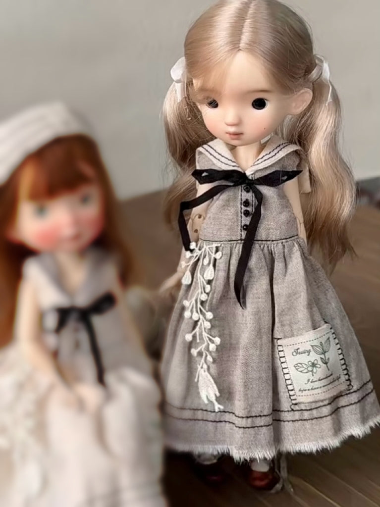 Vintage Sailor 1/6 BJD Outfit - Handmade Doll Clothes - ToastDoll