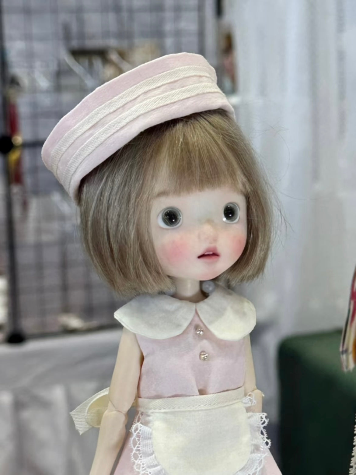 Pink Blue Duo 1/6 BJD Outfit - Handmade Doll Clothes - ToastDoll