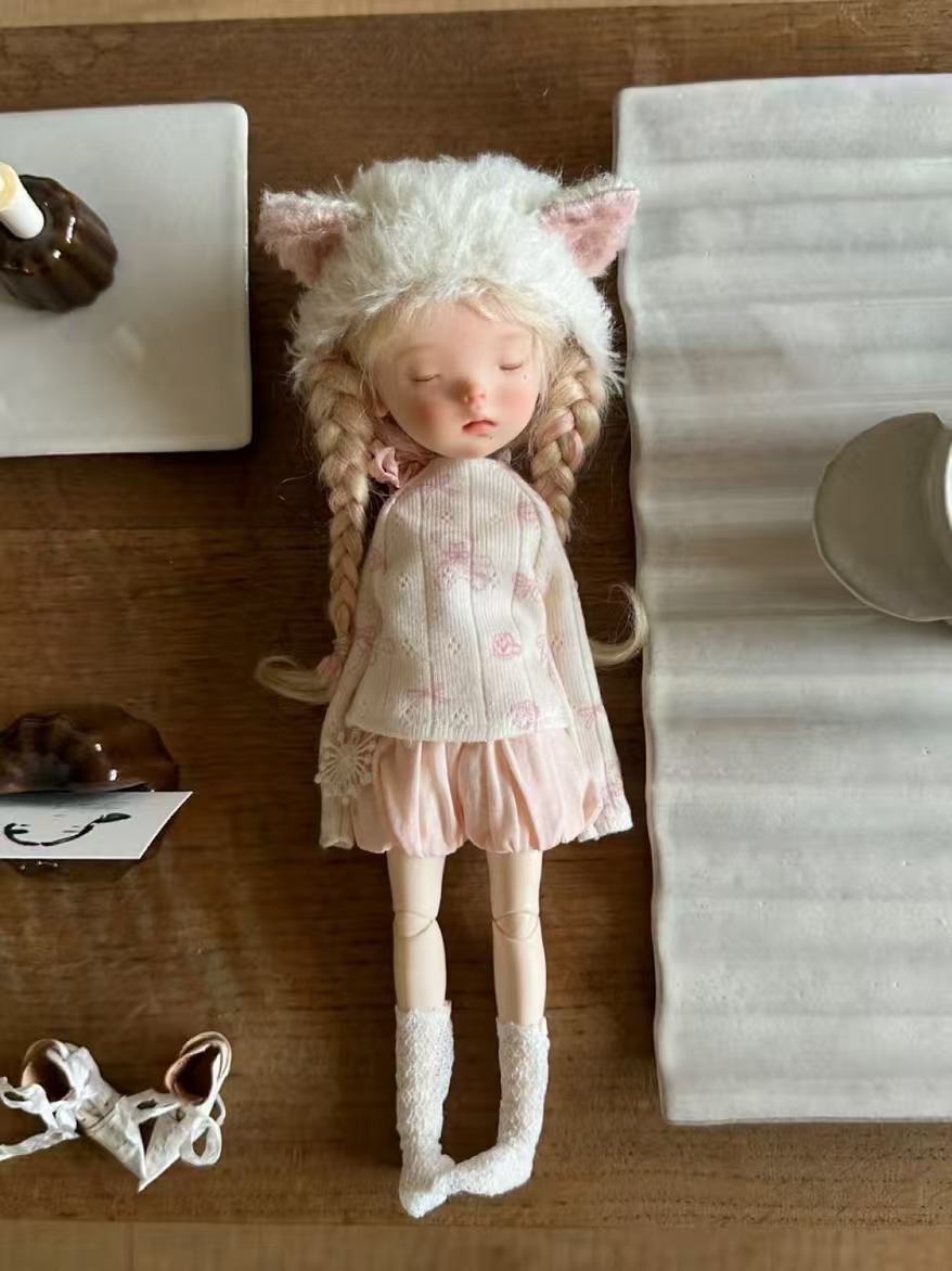 Bubble Shorts Blythe BJD Outfit - Handmade Doll Clothes - ToastDoll