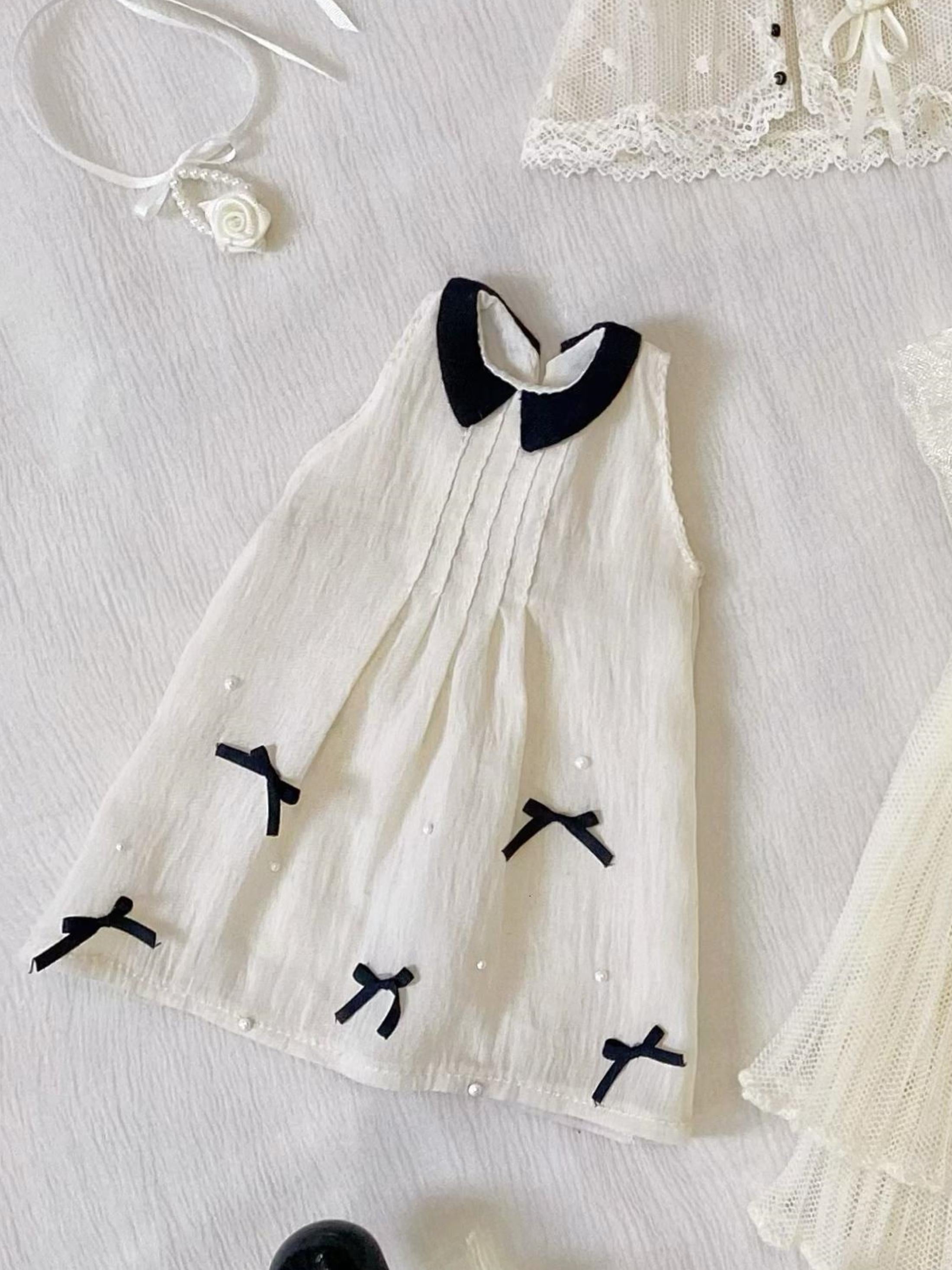 Handmade Outfit for Blythe/Pullip,White Dress Set