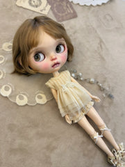 Retro Forest Blythe Outfit Retro Forest Blythe Outfit Side View | ToastDoll