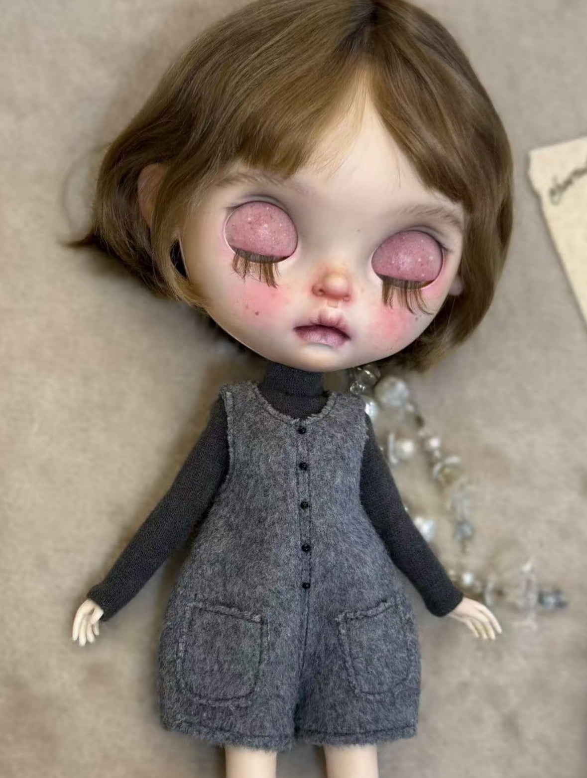 Retro Forest Blythe Outfit Half Body Shot | ToastDoll