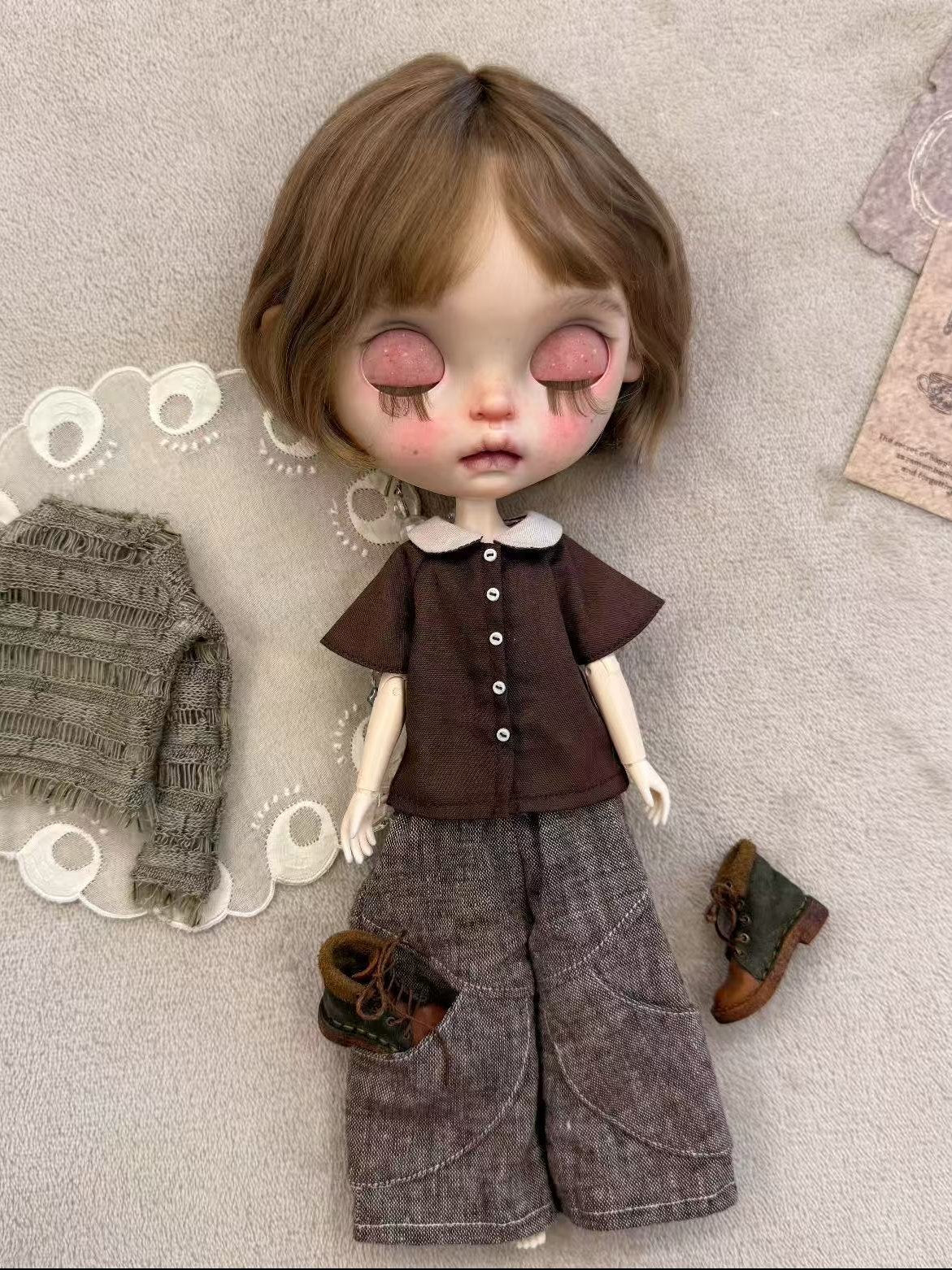 Retro Forest Blythe Outfits Close-up | ToastDoll