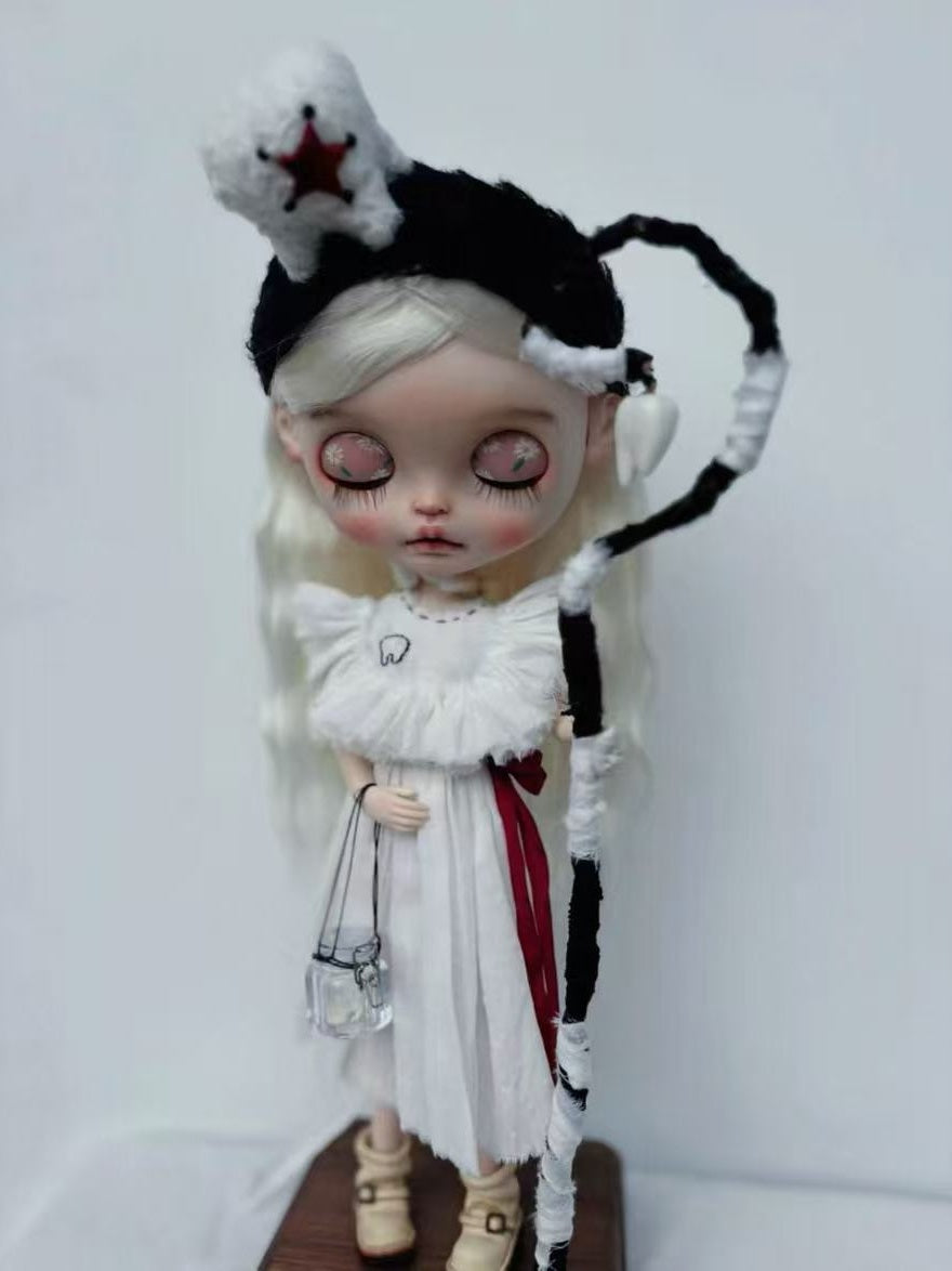 Handmade Outfit for Blythe/Obitsu, Creative Tooth Dress Set