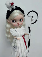 Handmade Outfit for Blythe/Obitsu, Creative Tooth Dress Set