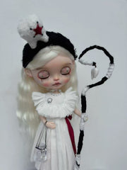 Handmade Outfit for Blythe/Obitsu, Creative Tooth Dress Set