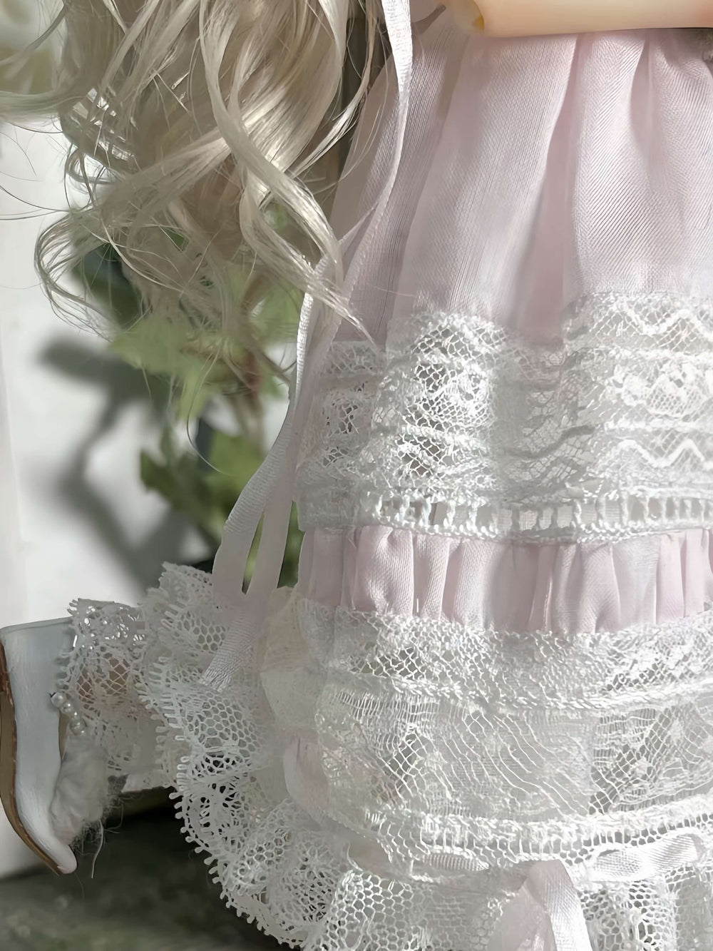 Blooming Lilac Blythe Dress Set Detail | ToastDoll