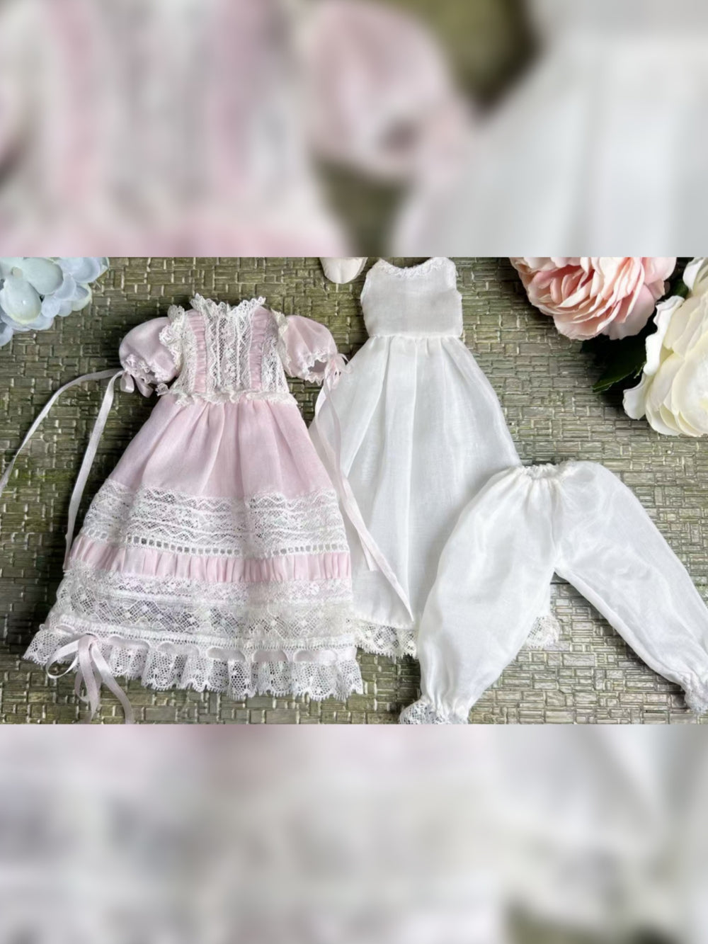 Blooming Lilac Blythe Dress Set Flat Lay | ToastDoll