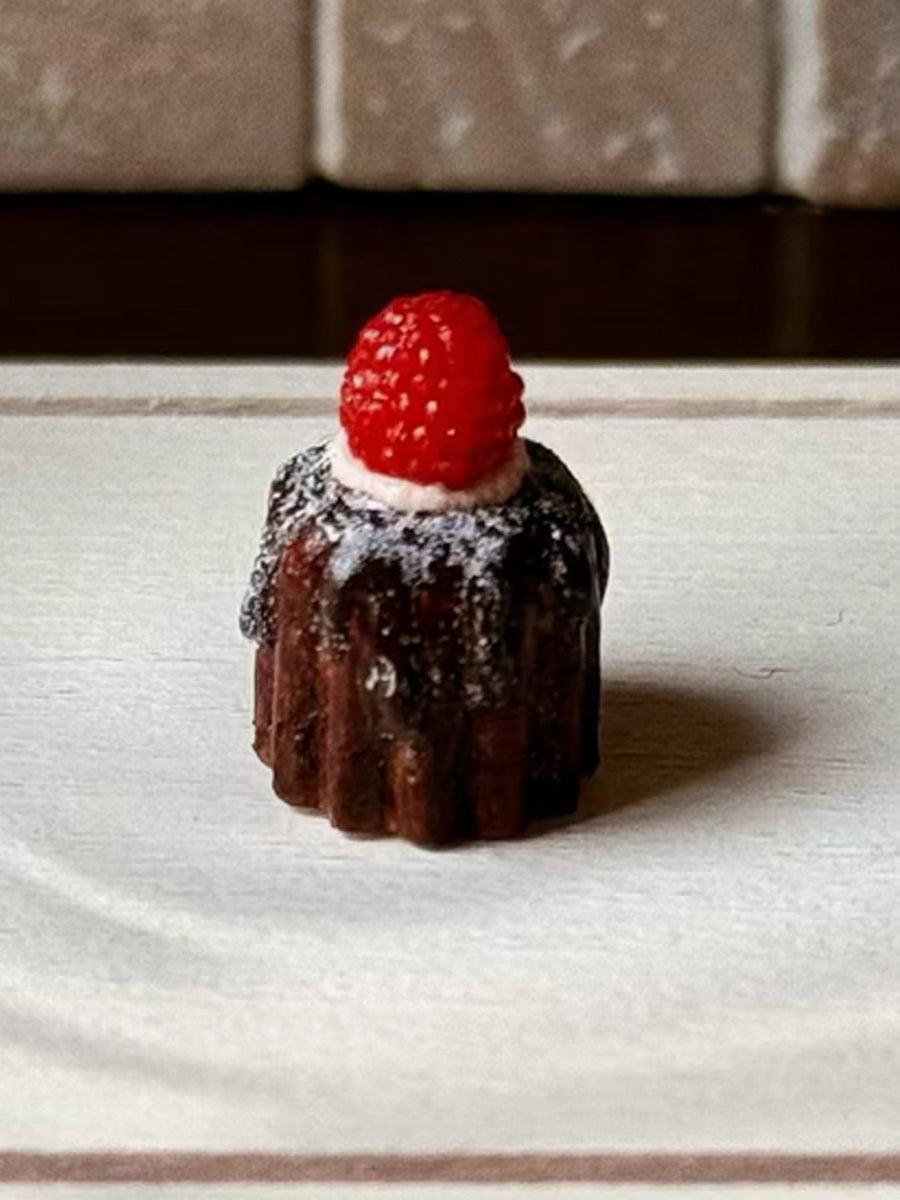 Handmade Miniature Props for BJD/Blythe/Obitsu, Fruit Canelé