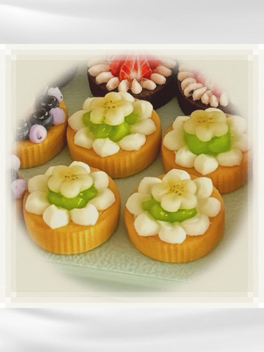 Handmade Miniature Props for BJD/Blythe/Obitsu, Fruit Tart