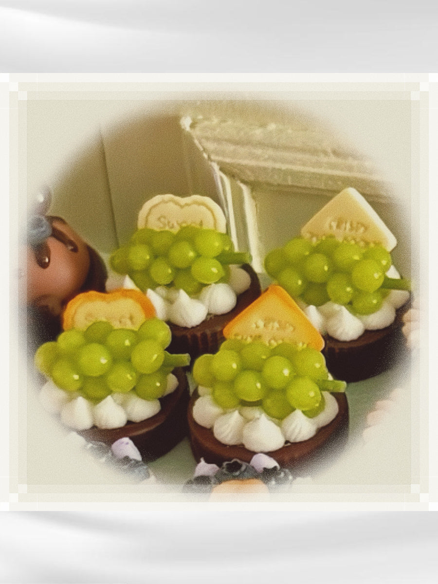 Handmade Miniature Props for BJD/Blythe/Obitsu, Fruit Tart