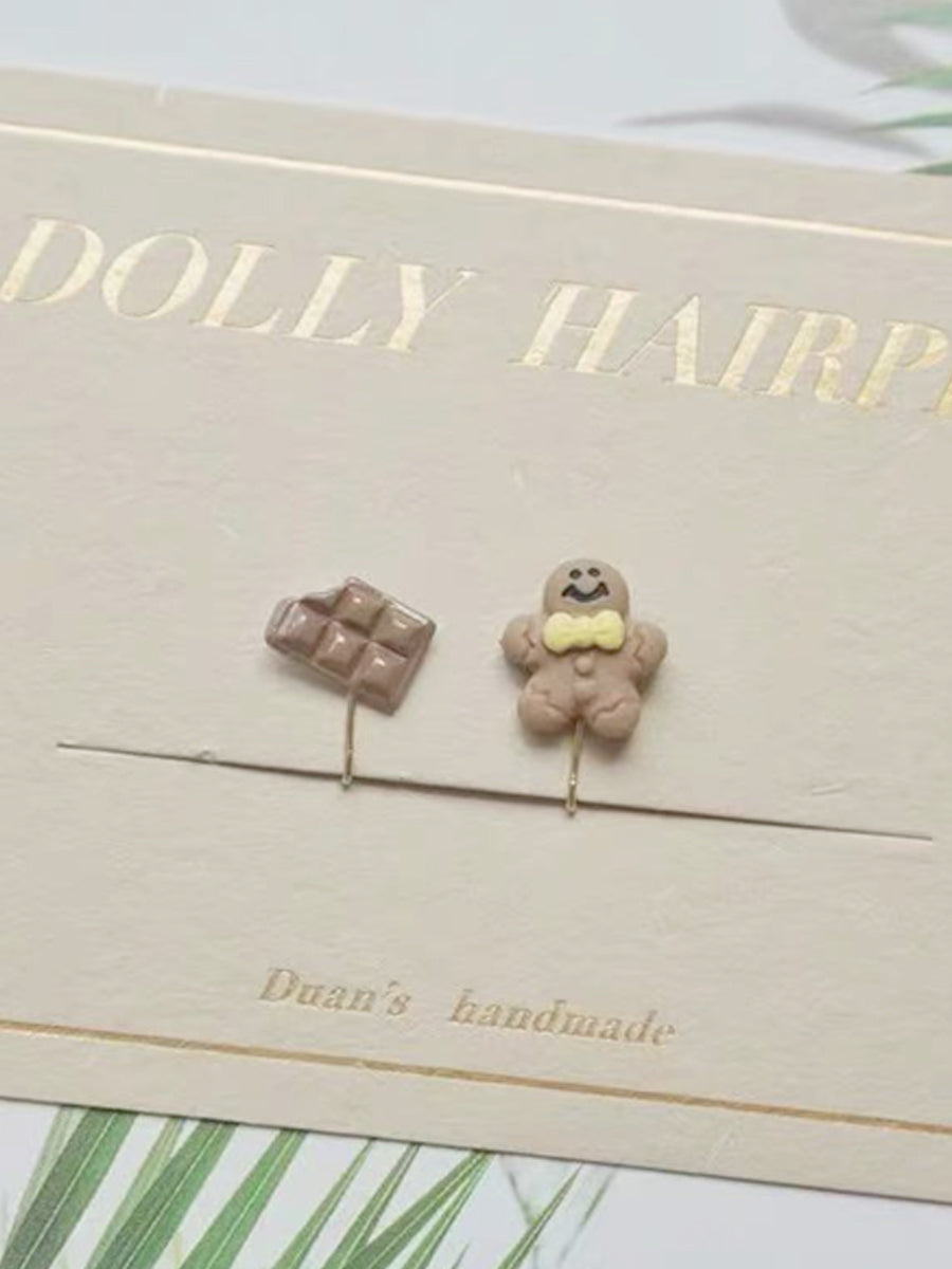 Handmade Blythe/Jerryberry/BJD Hair Clips,Chistmas Set