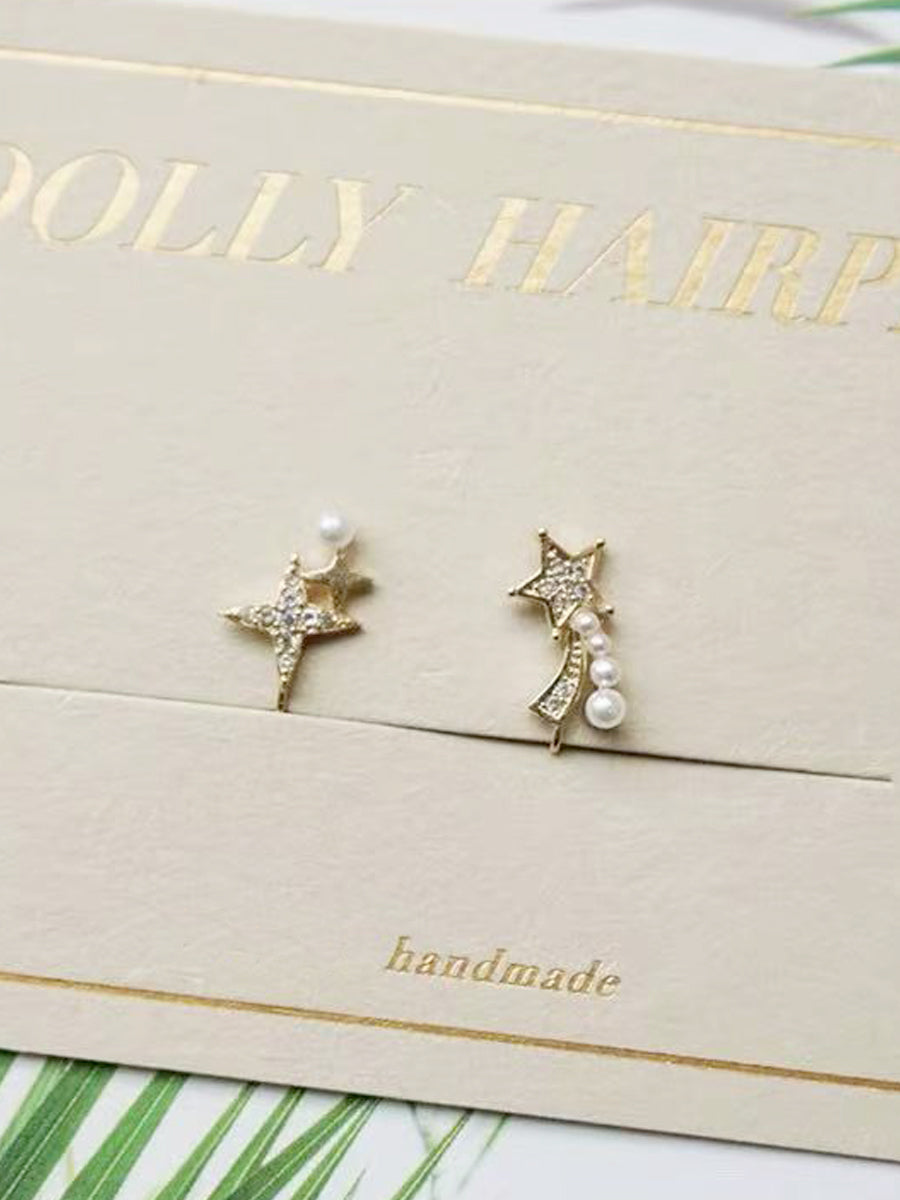 Handmade Blythe/Jerryberry/BJD Hair Clips,Rhinestone