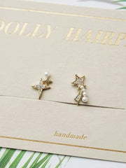 Handmade Blythe/Jerryberry/BJD Hair Clips,Rhinestone