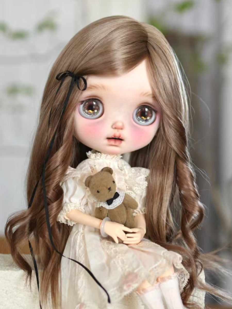 Handmade Blythe Wig, Long Straight Hair