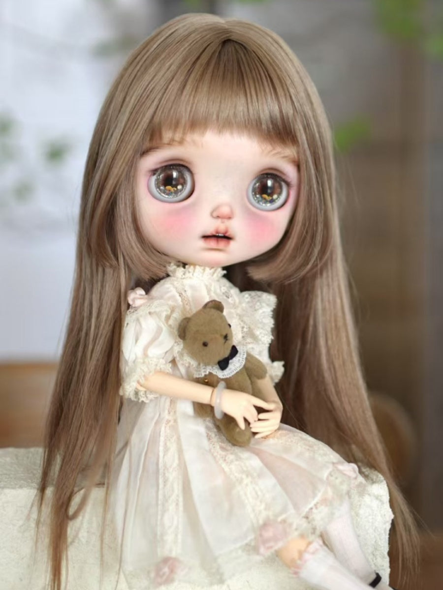 Handmade Blythe Wig, Long Straight Hair