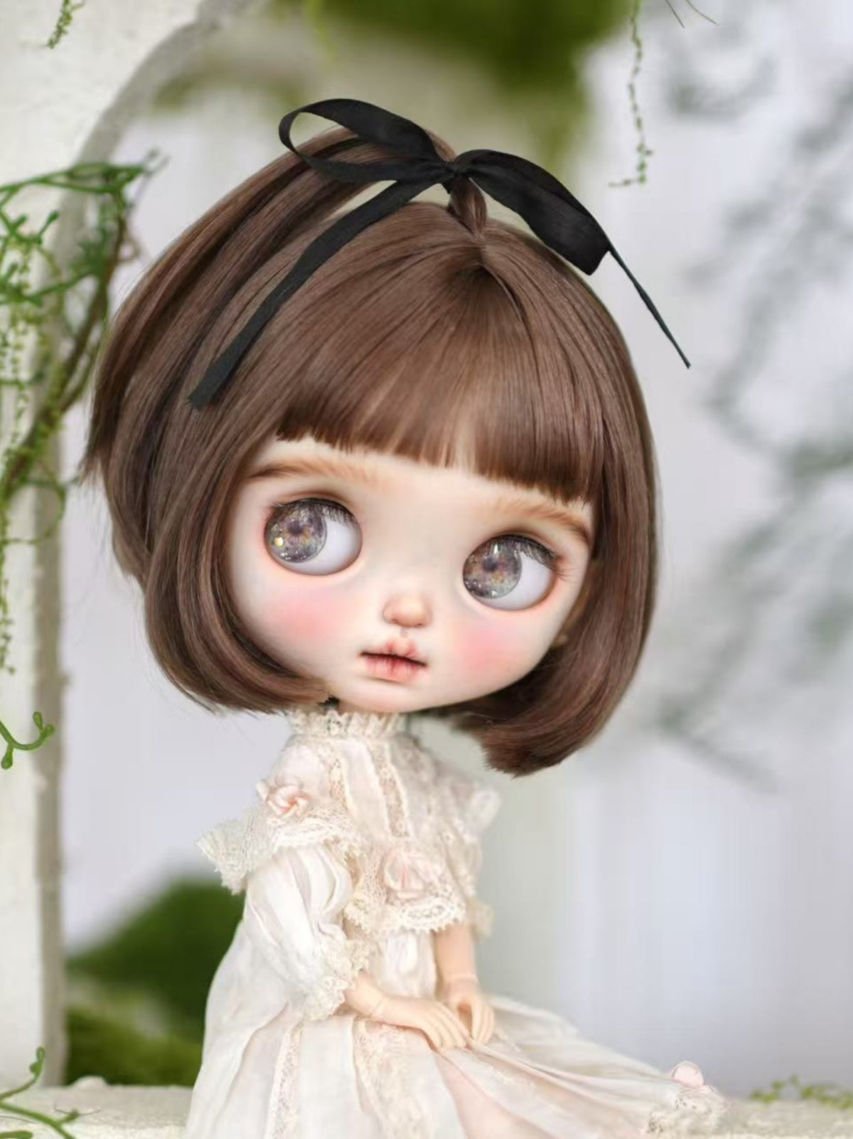Handmade Blythe Wig,   Blunt Bob