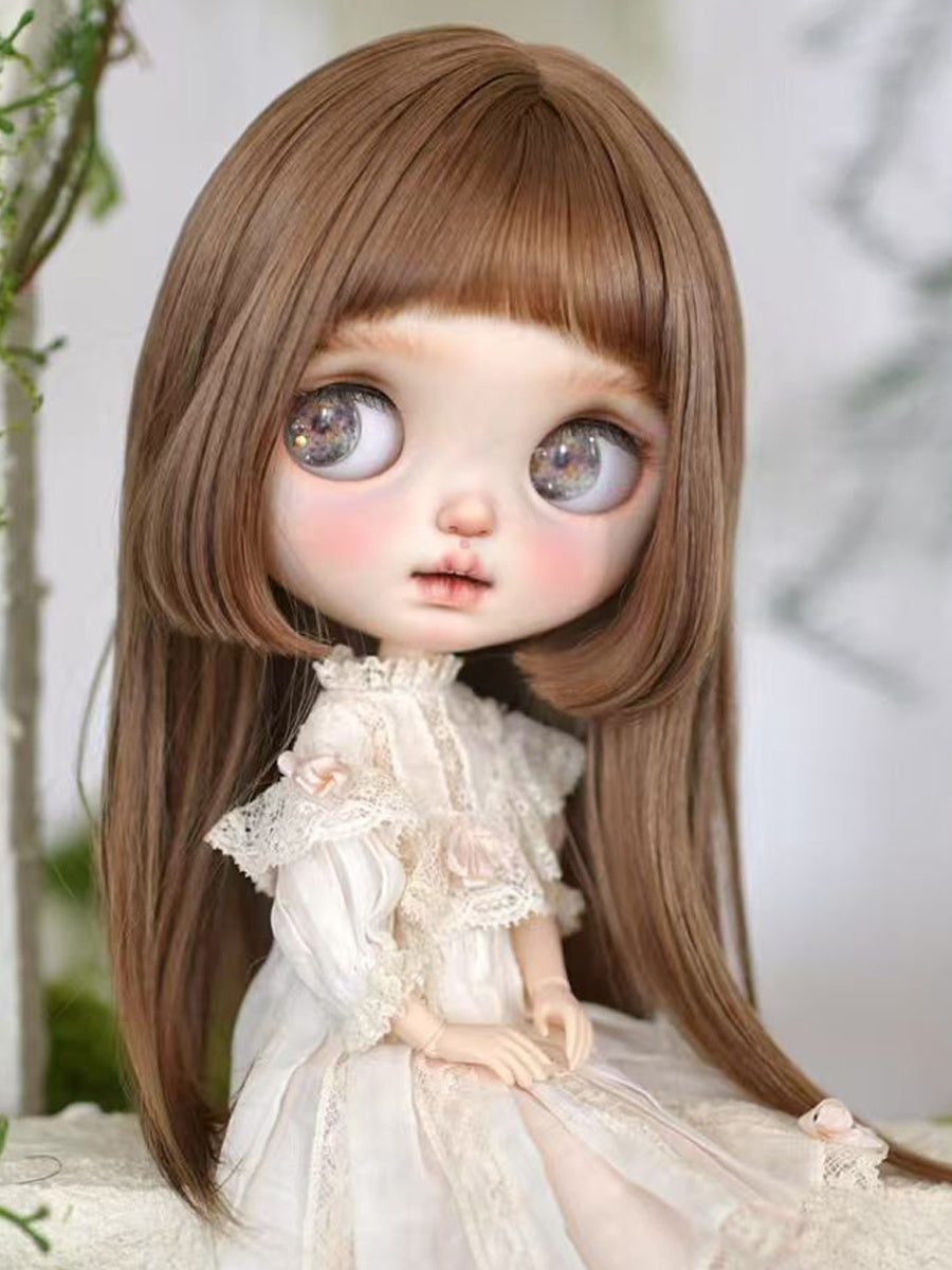 Handmade Blythe Wig,   Hime Cut