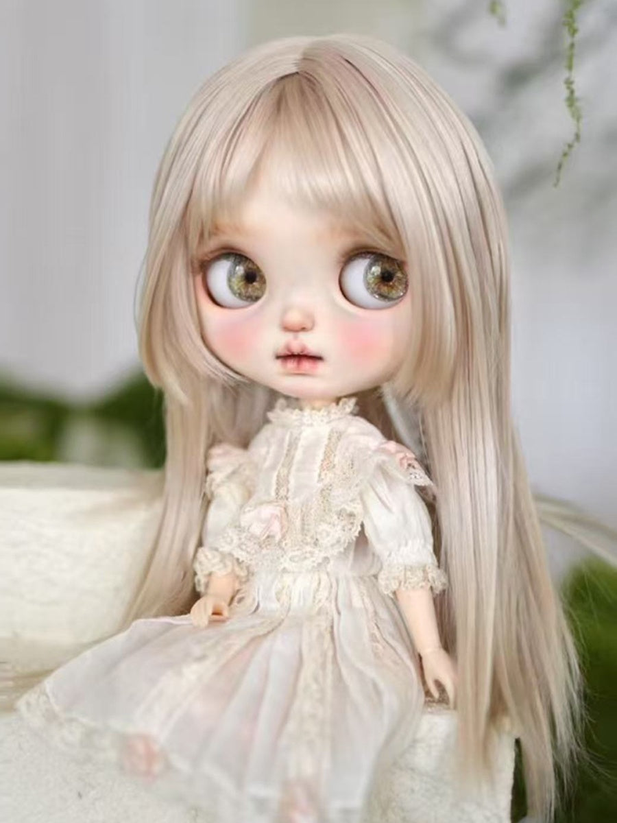 Handmade Blythe Wig,   Hime Cut