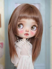 Handmade Blythe Wig,   Hime Cut