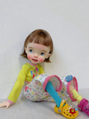 Candy Polka Dot Blythe 1/6 BJD Set - Handmade Doll Clothes - ToastDoll