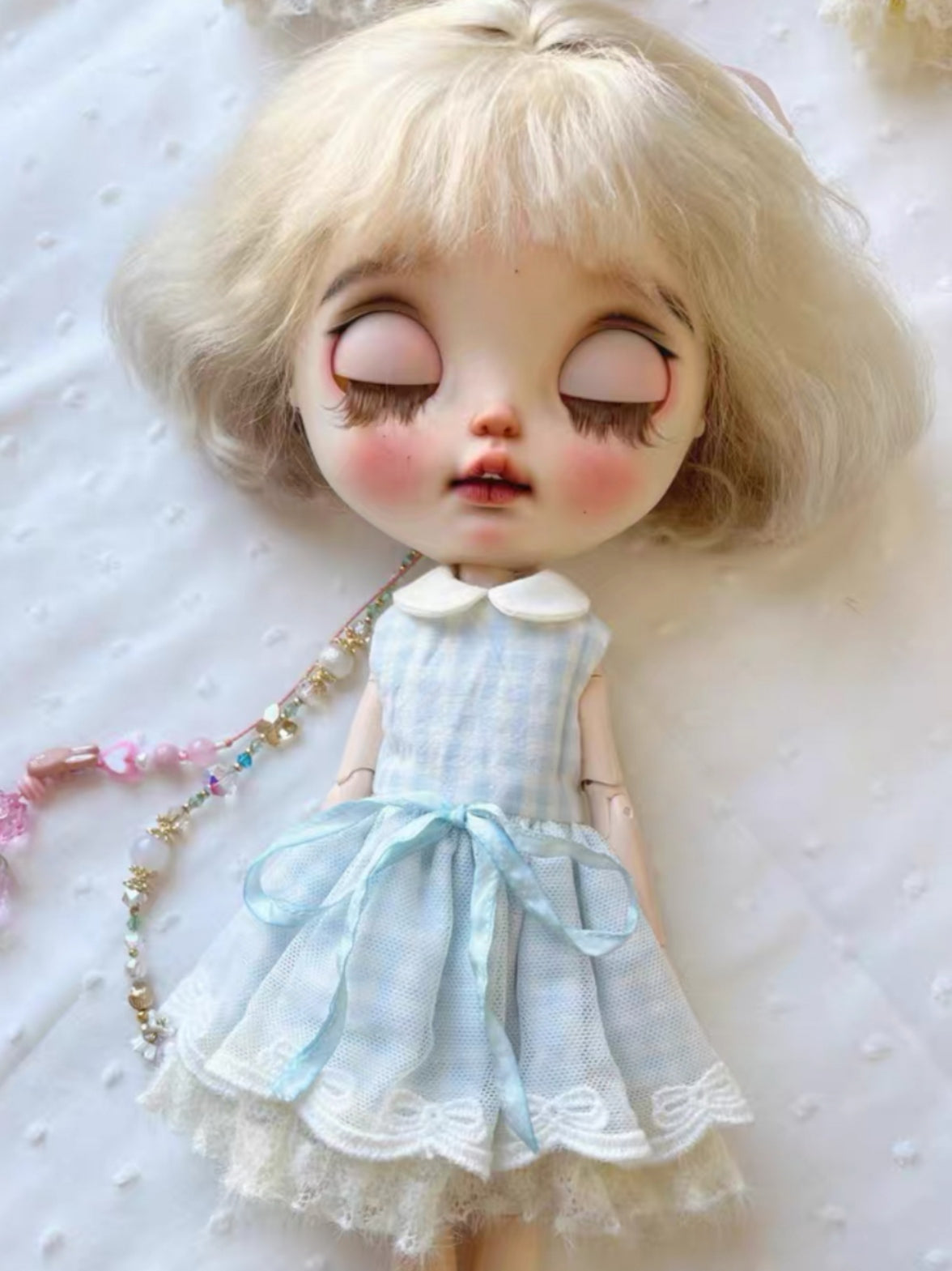 Macaron Blythe Dress Set - Handmade Doll Clothes - ToastDoll