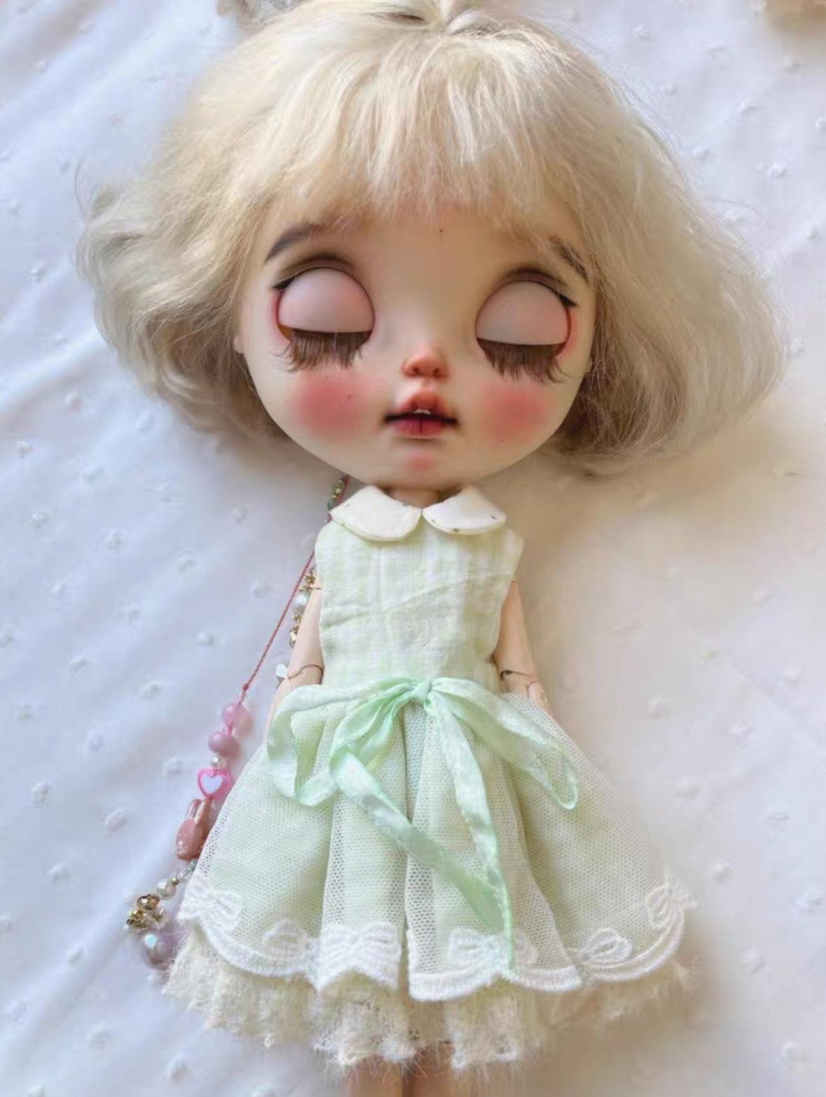 Macaron Blythe Dress Set - Handmade Doll Clothes - ToastDoll