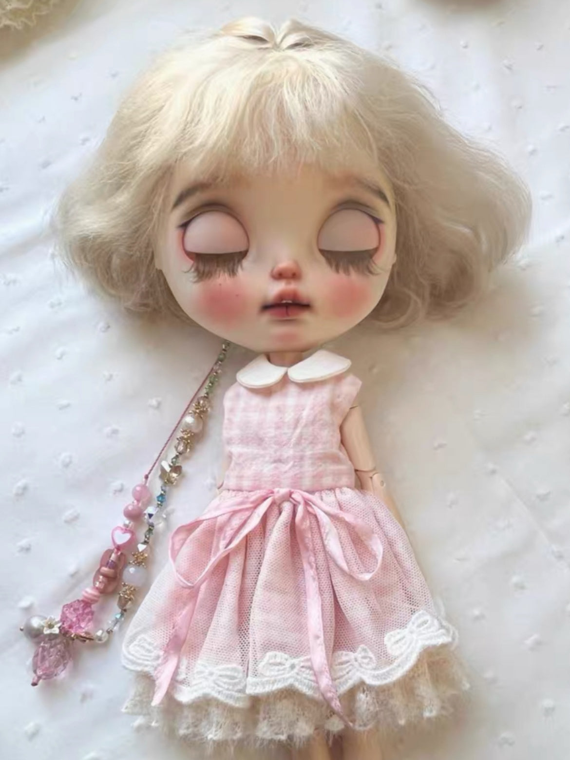 Macaron Blythe Dress Set - Handmade Doll Clothes - ToastDoll