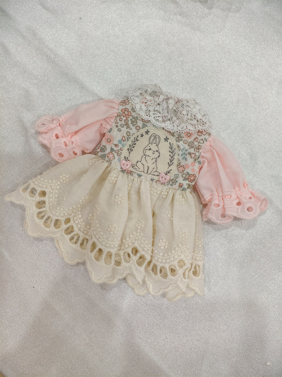 Macaron Blythe Dress Set - Handmade Doll Clothes - ToastDoll