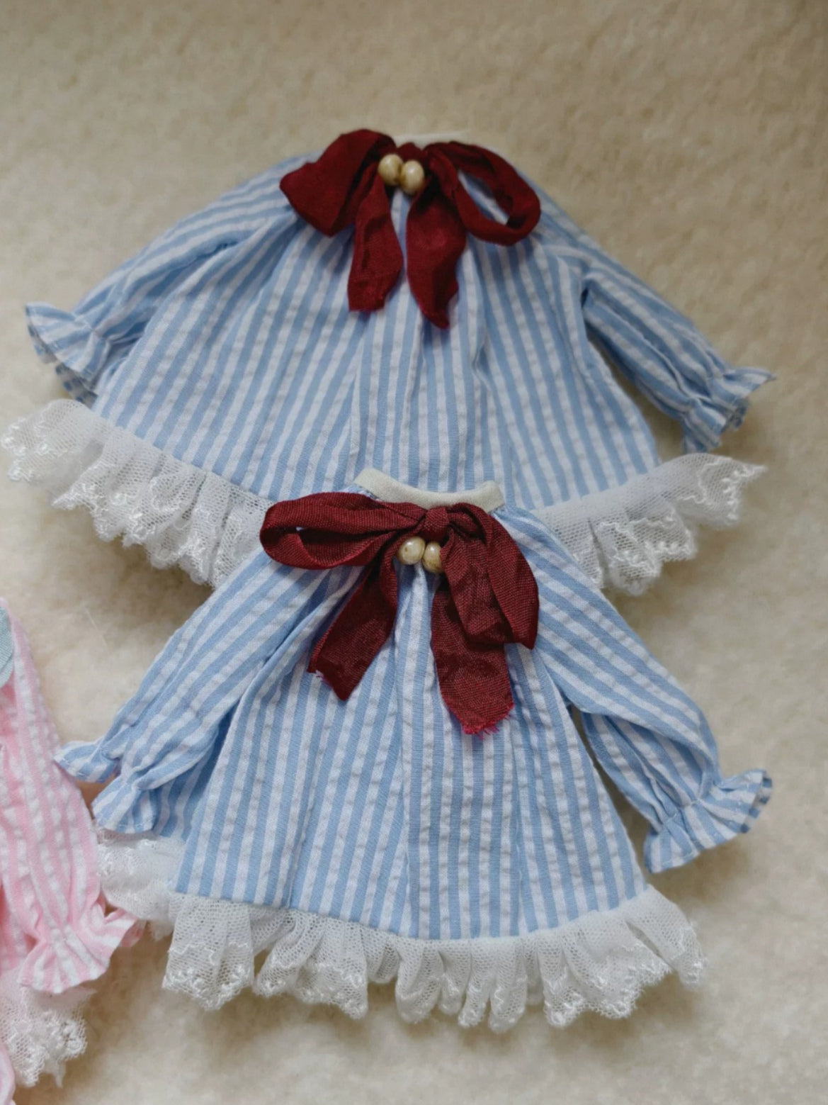 Macaron Blythe Dress Set - Handmade Doll Clothes - ToastDoll