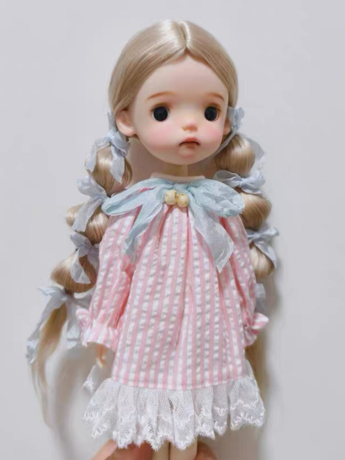 Lace A-Line Blythe 1/6 BJD Outfit - Handmade Doll Clothes - ToastDoll
