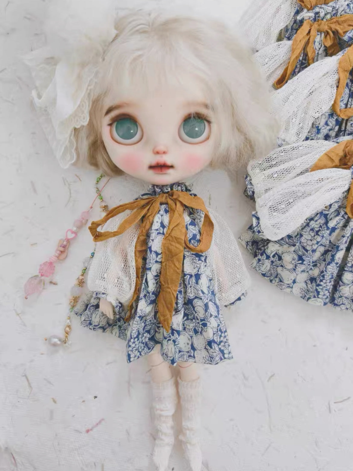 Lace A-Line Blythe 1/6 BJD Outfit - Handmade Doll Clothes - ToastDoll