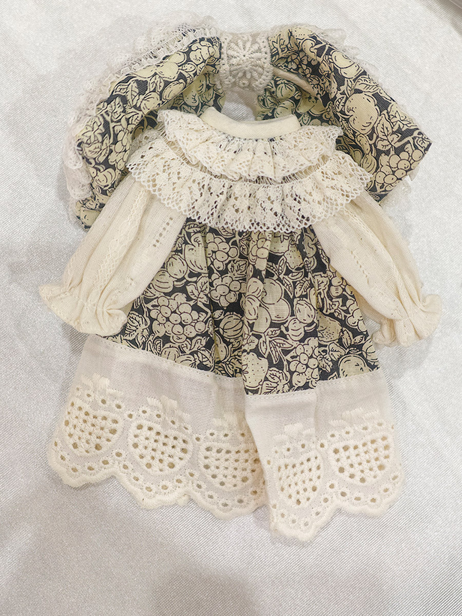 Lace A-Line Blythe 1/6 BJD Outfit - Handmade Doll Clothes - ToastDoll