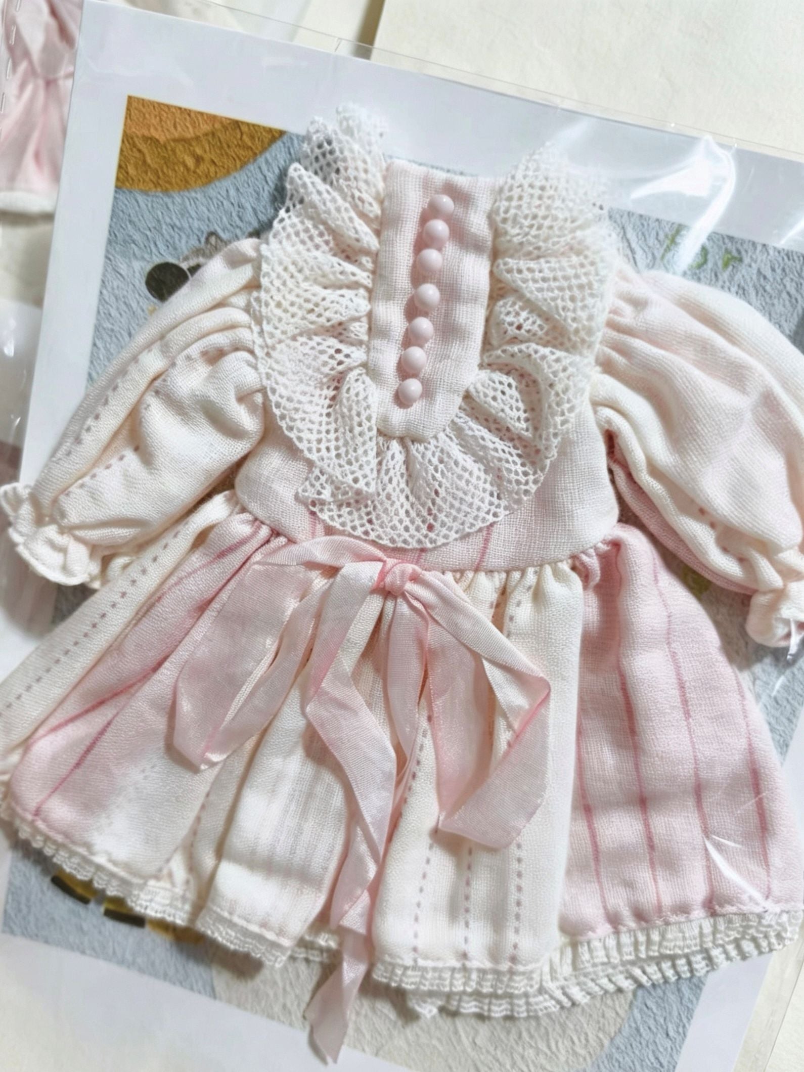 Pink Lace Blythe Dress | ToastDoll