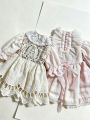 [IN STOCK] Pink Blythe BJD Dress - Handmade Doll Clothes - ToastDoll