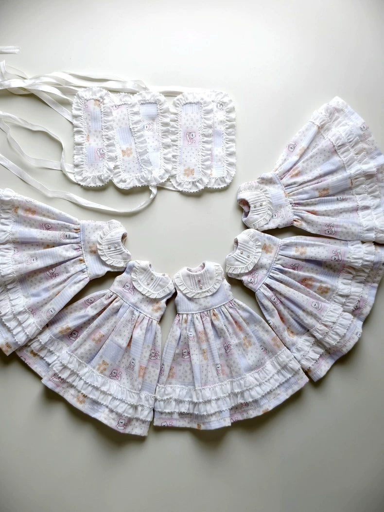 Pink Purple Blythe Dress Flat Lay  | ToastDoll