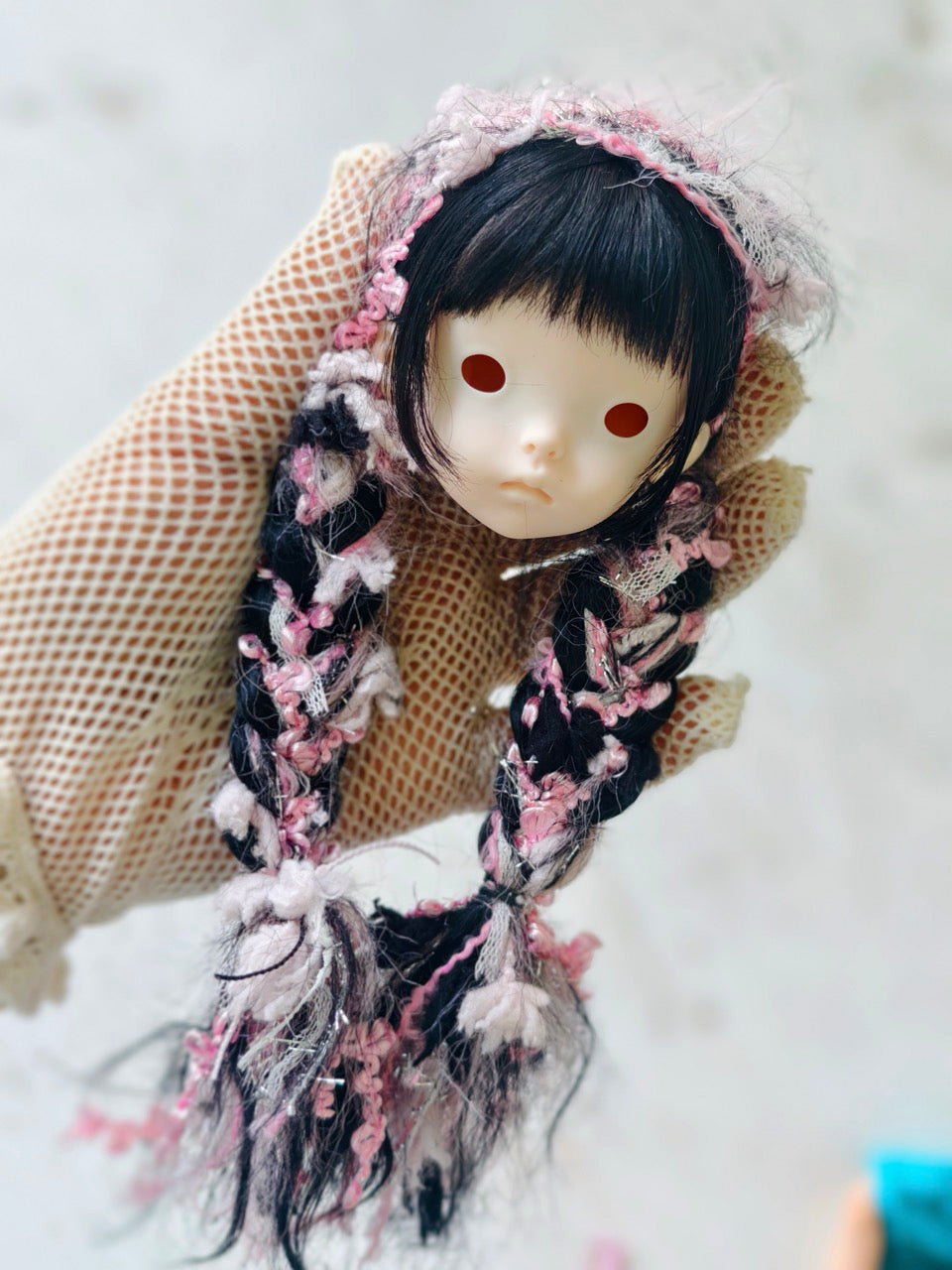 [IN STOCK] Braided Fairy BJD Wig - Handmade Doll Hair - ToastDoll