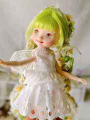 [IN STOCK] Braided Fairy BJD Wig - Handmade Doll Hair - ToastDoll