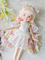 [IN STOCK] Braided Fairy BJD Wig - Handmade Doll Hair - ToastDoll