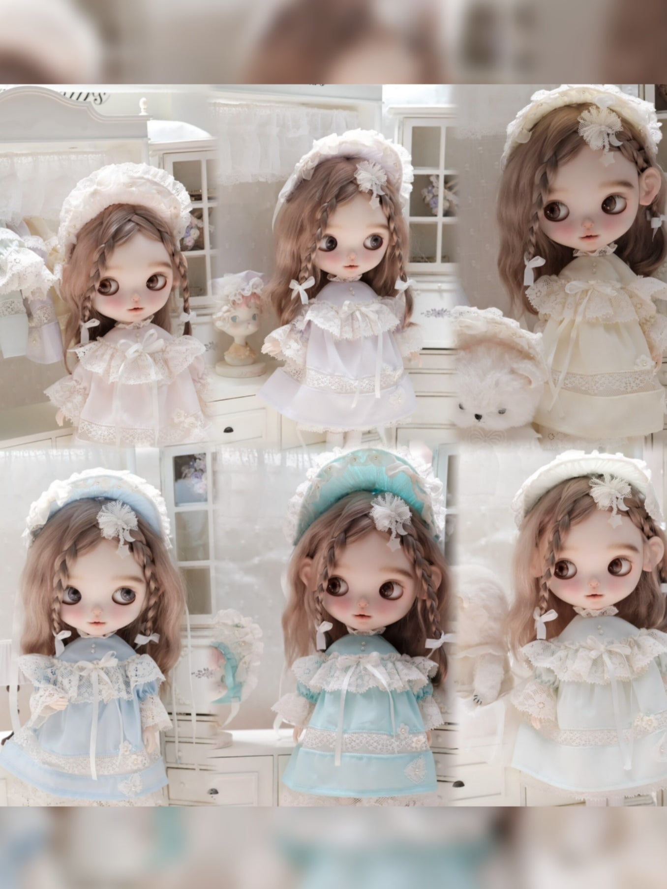 Ethereal Dreamy Lace Blythe Long  Outfit | ToastDoll