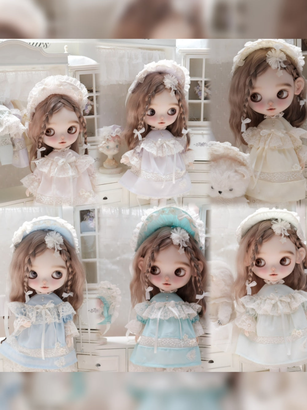 Ethereal Dreamy Lace Blythe Long  Outfit | ToastDoll