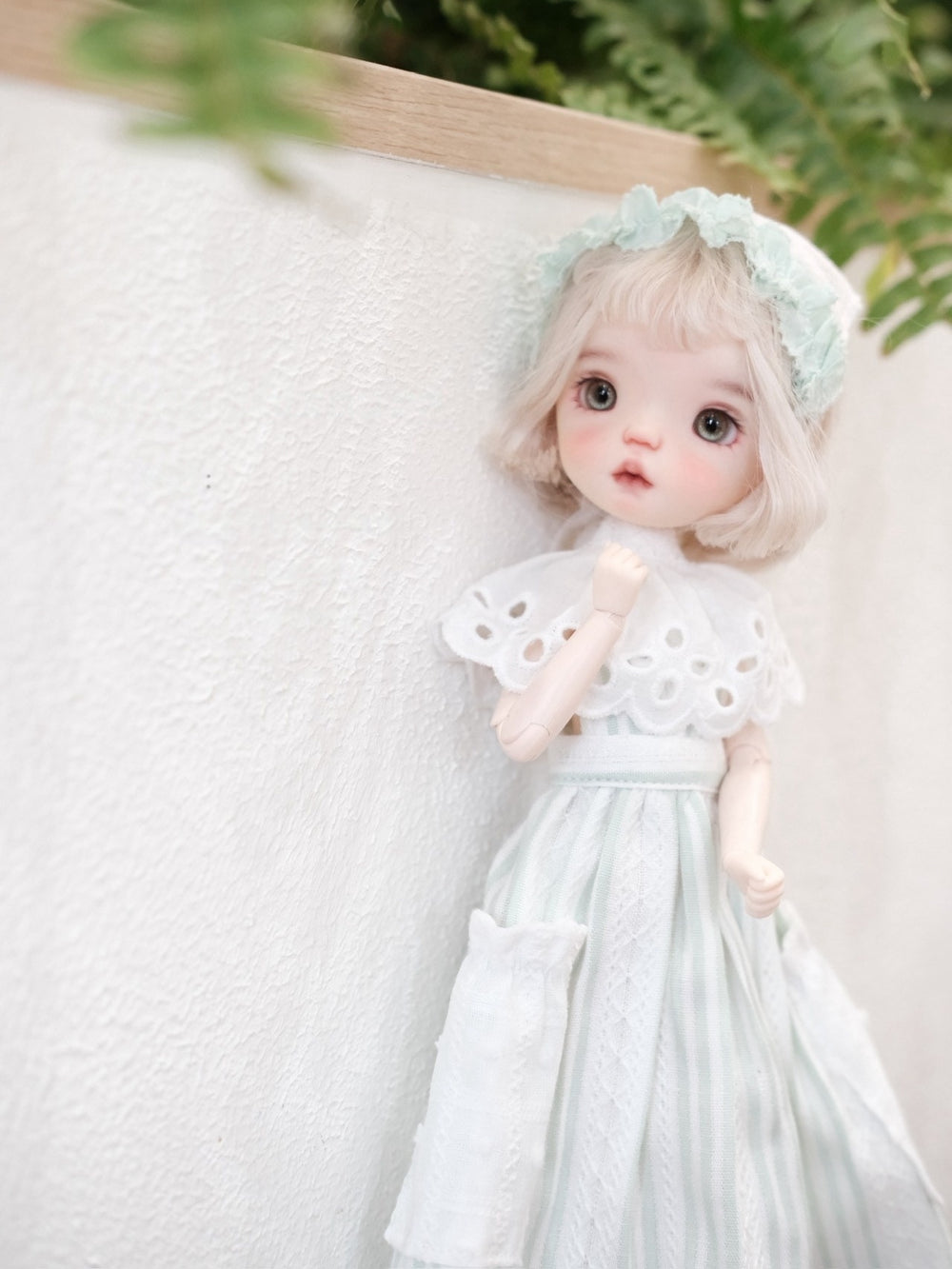 Mint Mori Blythe 1/6 BJD Dress Set Front View | ToastDoll
