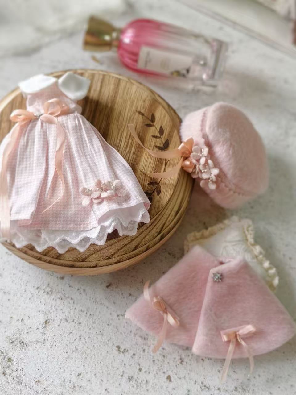⁠Pink Coquette Blythe 1/6 BJD Outfit - Handmade Doll Clothes - ToastDoll⁠