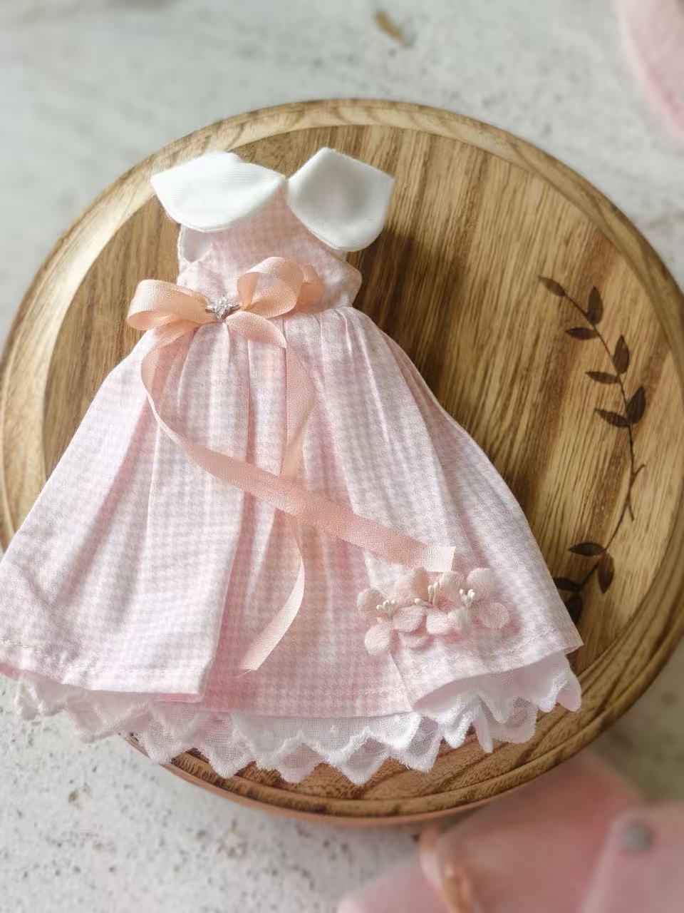 ⁠Pink Coquette Blythe 1/6 BJD Outfit - Handmade Doll Clothes - ToastDoll⁠