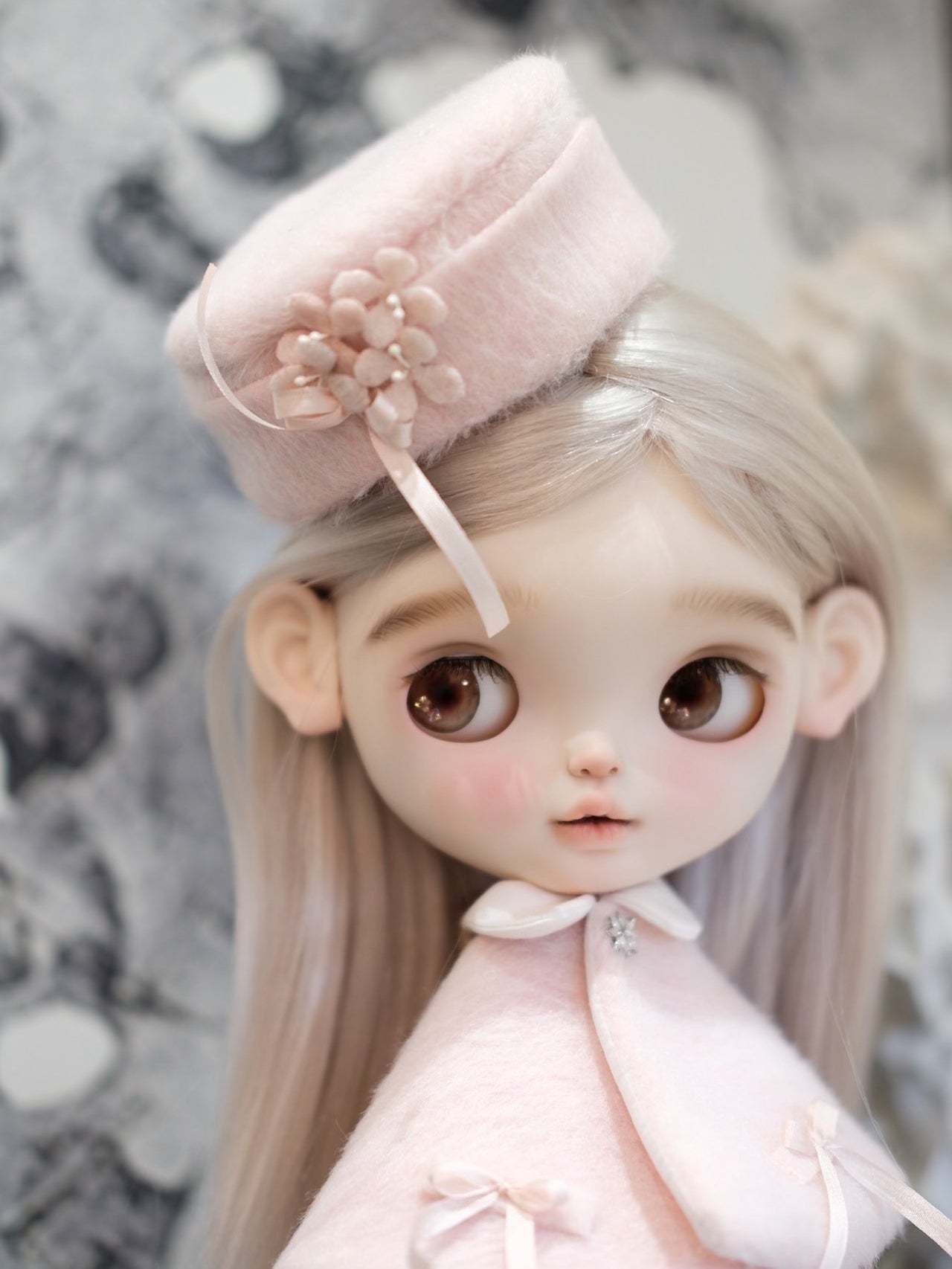 ⁠Pink Coquette Blythe Outfit Close-up | ToastDoll