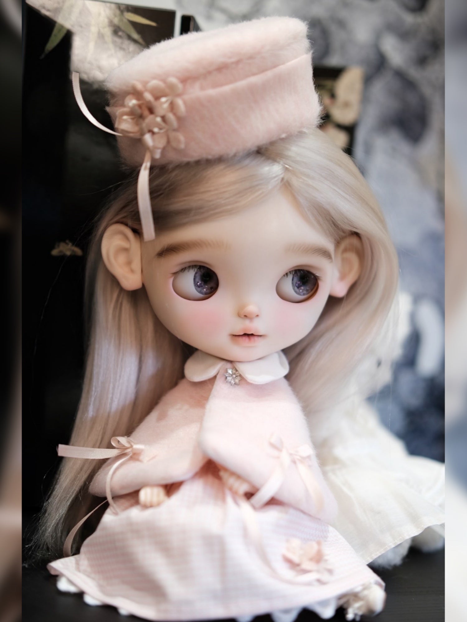 ⁠Pink Coquette Blythe 1/6 BJD Outfit | ToastDoll